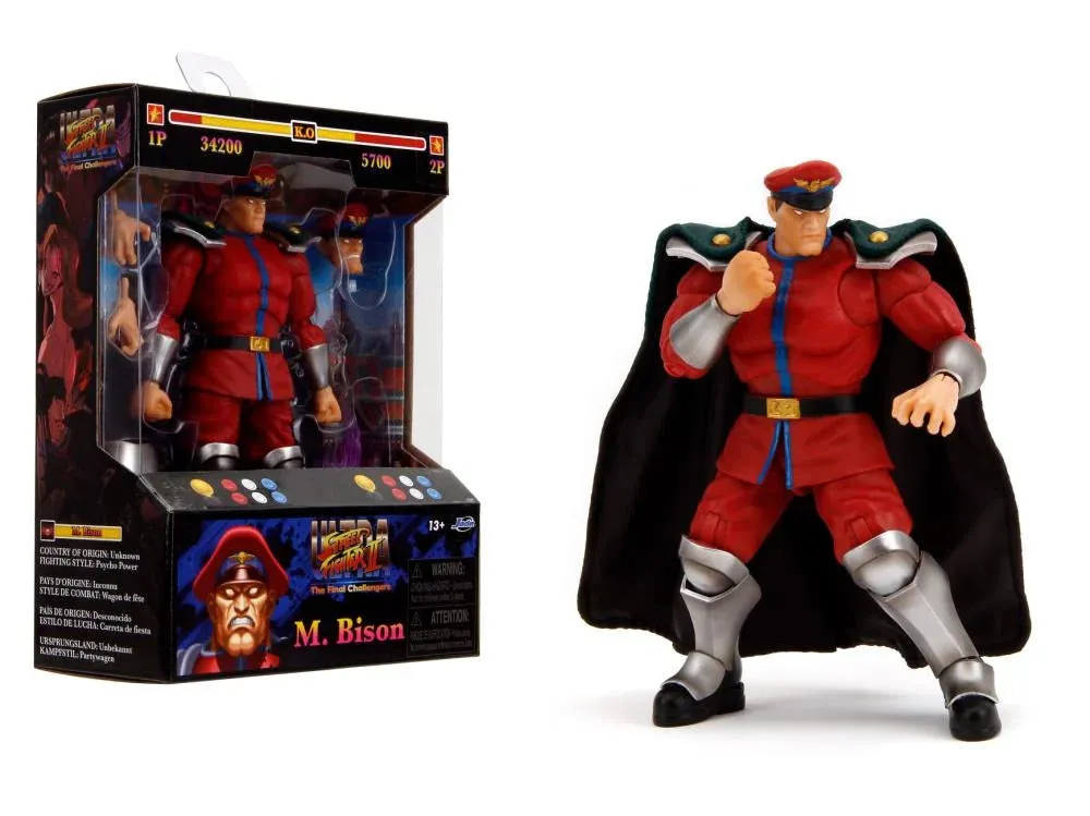 Jada Toys Street Fighter II - M. Bison