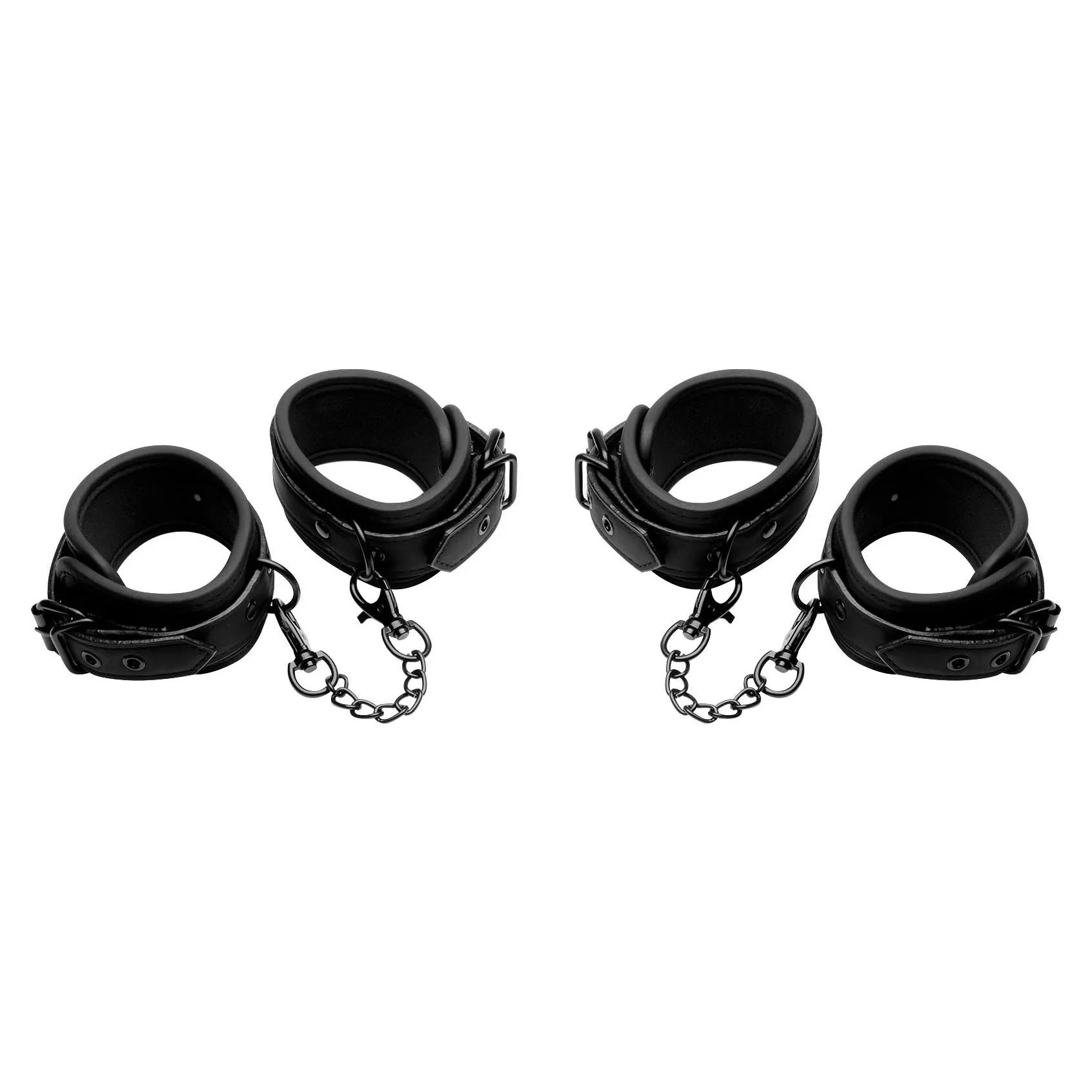 Kinky Comfort Wrist And Ankle Cuff Set