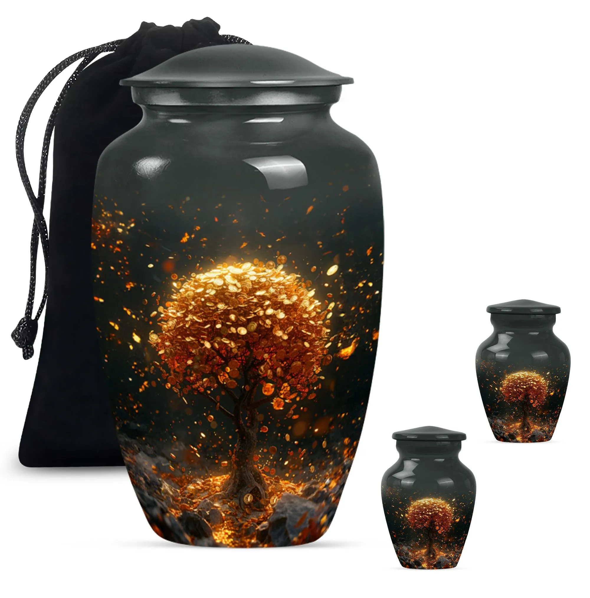 Legacy Tree of Life Cremation Piece: Commemorative Urn for Adults
