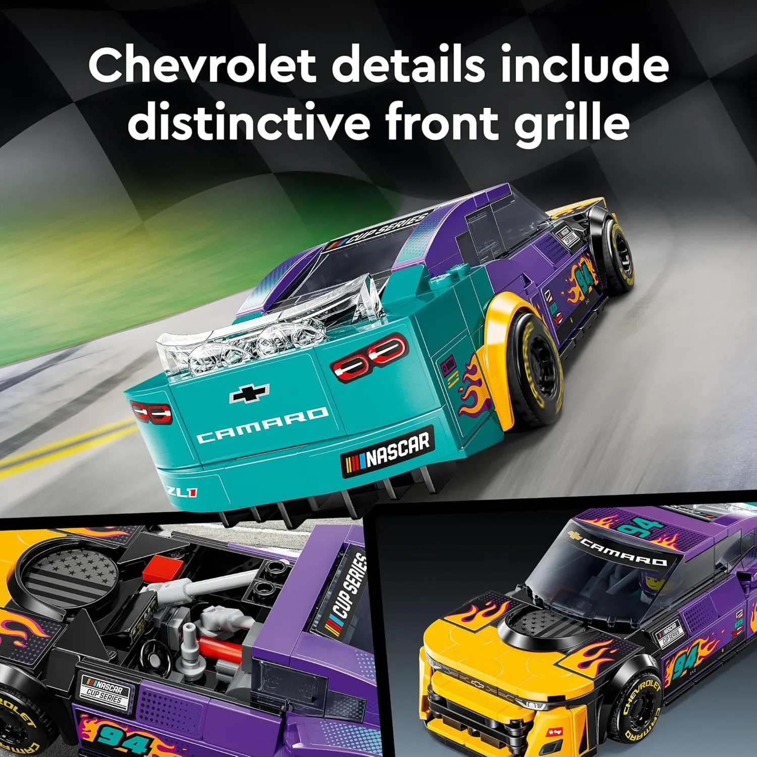 Lego 76935 - Speed NASCAR Next Gen Chevrolet Camaro ZL1