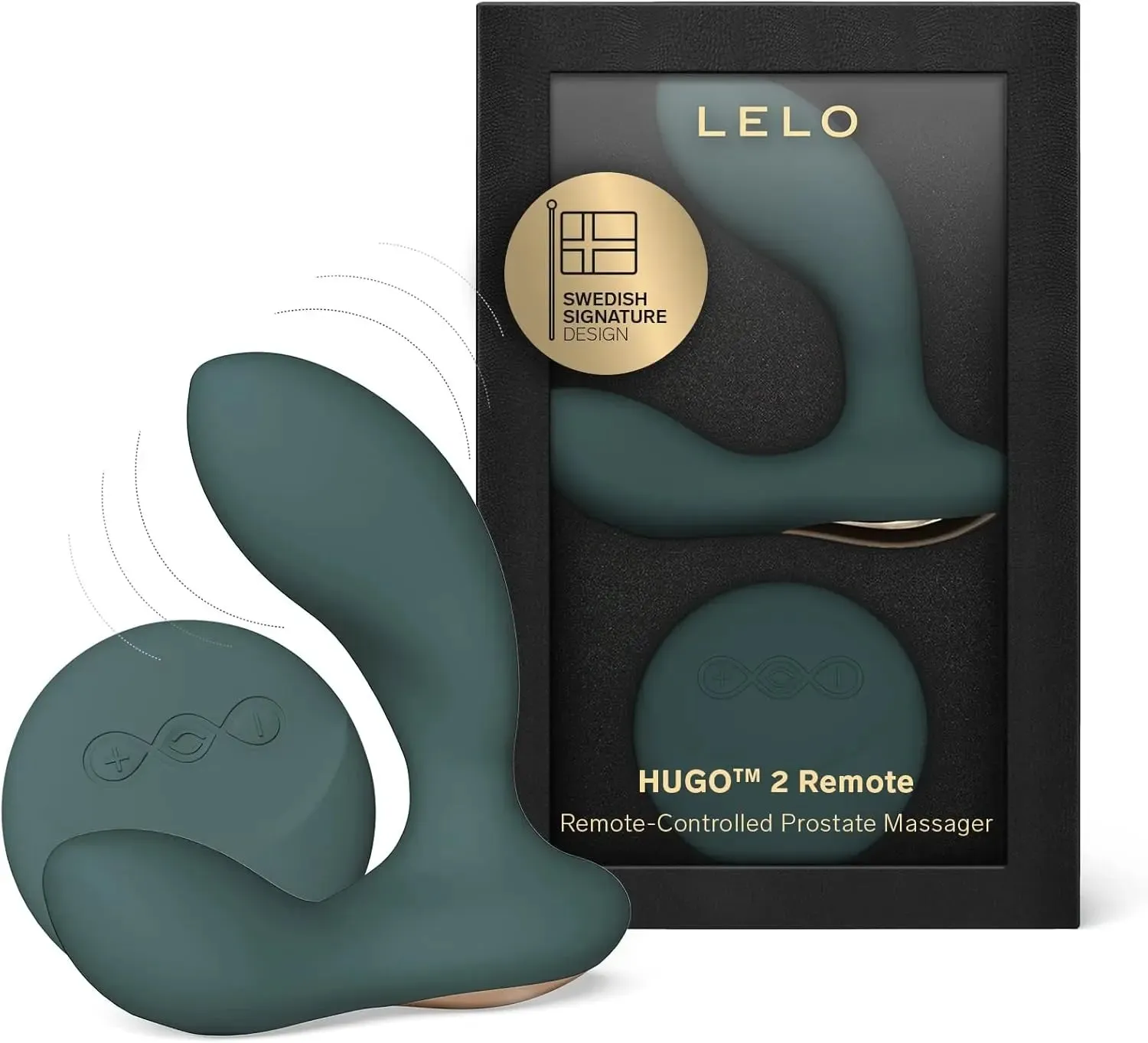 LELO Hugo 2 Remote Controlled Prostate Massager Anal Sex Toy for Men