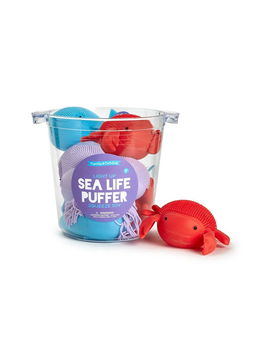 Light-Up Sea Life Puffer Toy