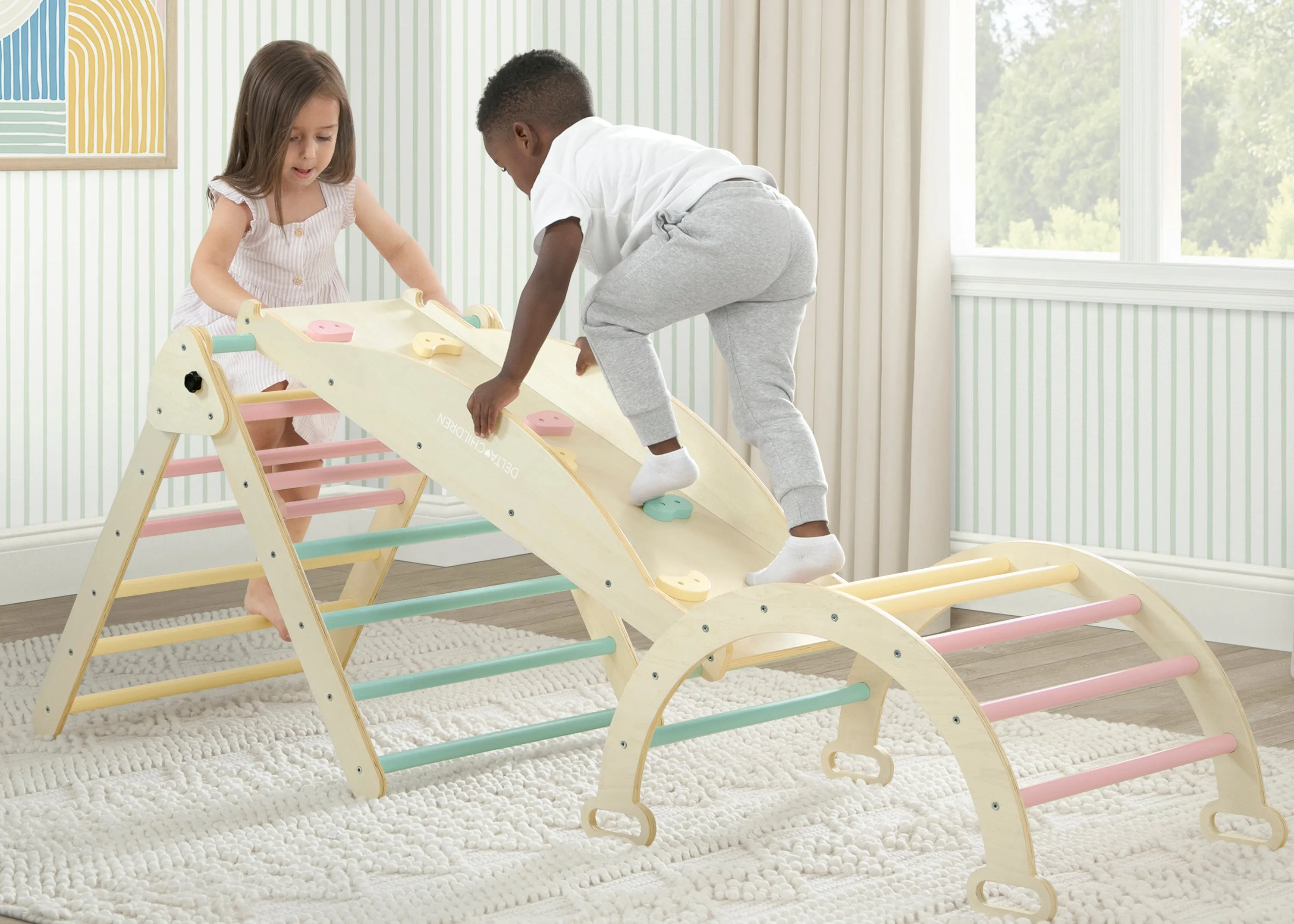 Lil’ Climber Gym - Indoor Climbing Gym Playground for Kids