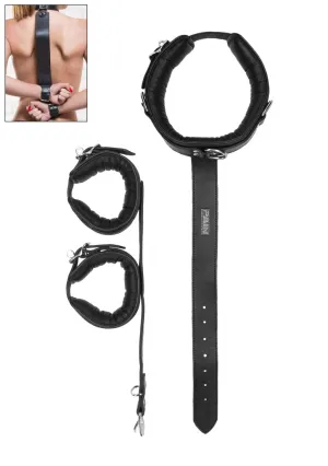 Long Fist Mistt Quality Calf Leather - Black