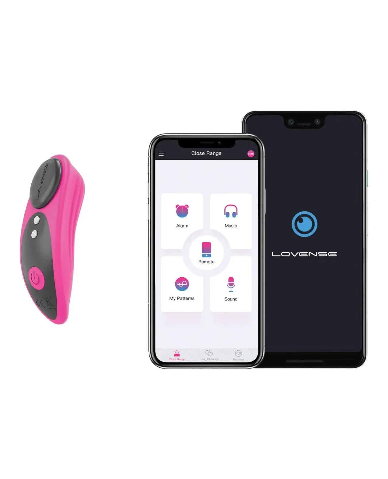 Lovense Ferri Bluetooth Remote-Controlled Panty Vibrator Sex Toy for Couples