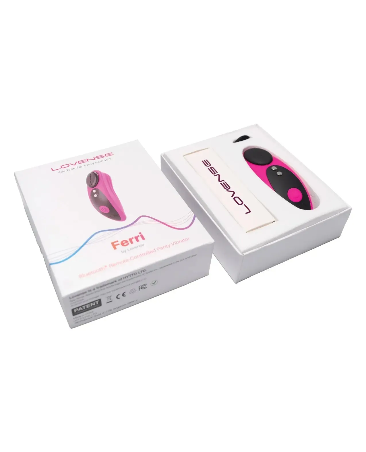 Lovense Ferri Bluetooth Remote-Controlled Panty Vibrator Sex Toy for Couples