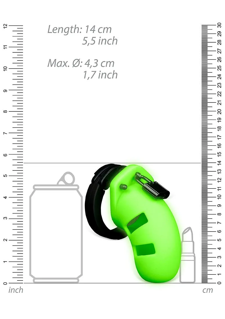 Model 20 Cock Cage - 3.5'' - Glow In The Dark