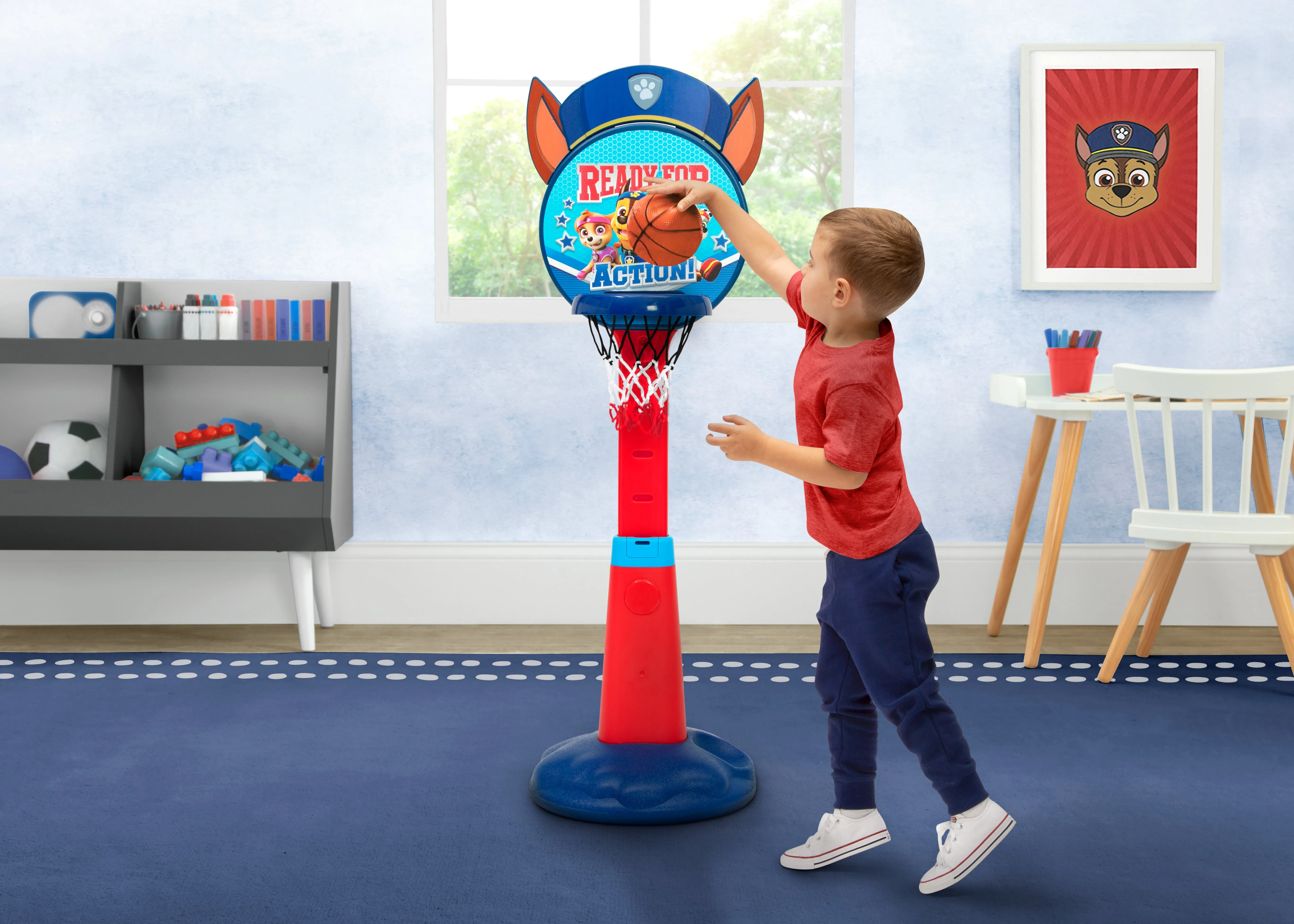 PAW Patrol Plastic Basketball Set