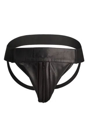 Plain Front With Zip Jock - L/xl - Black
