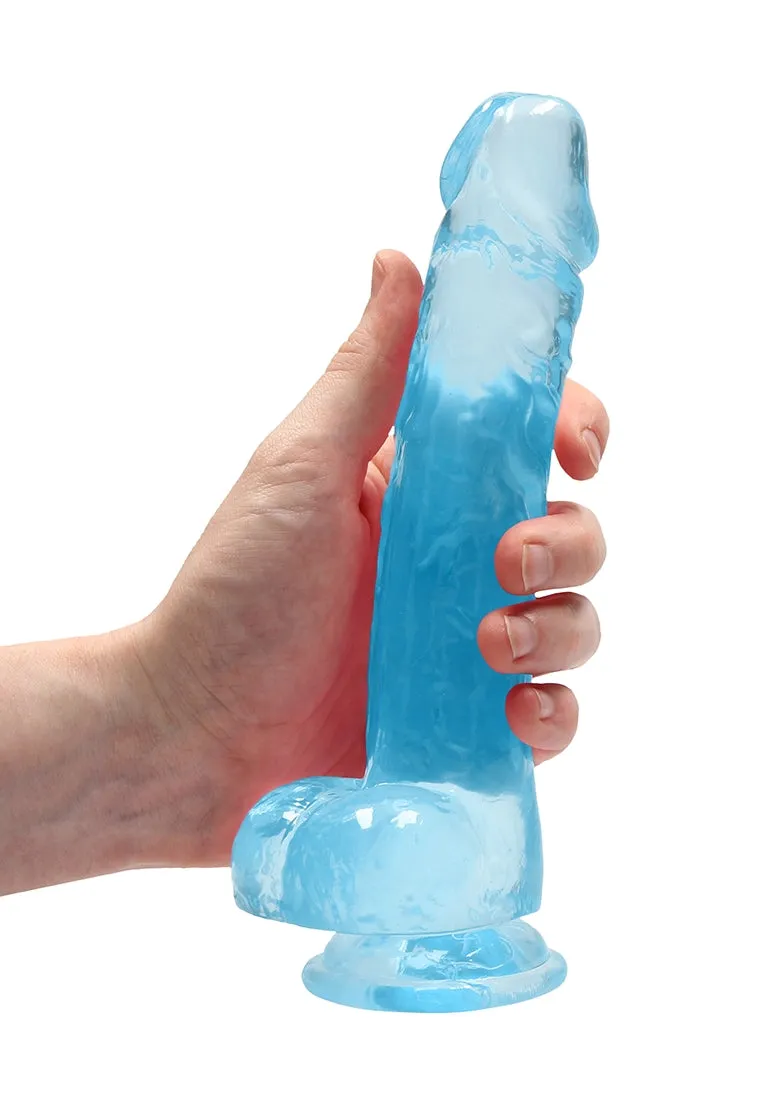 Realistic Dildo With Balls - 8/ 21 Cm
