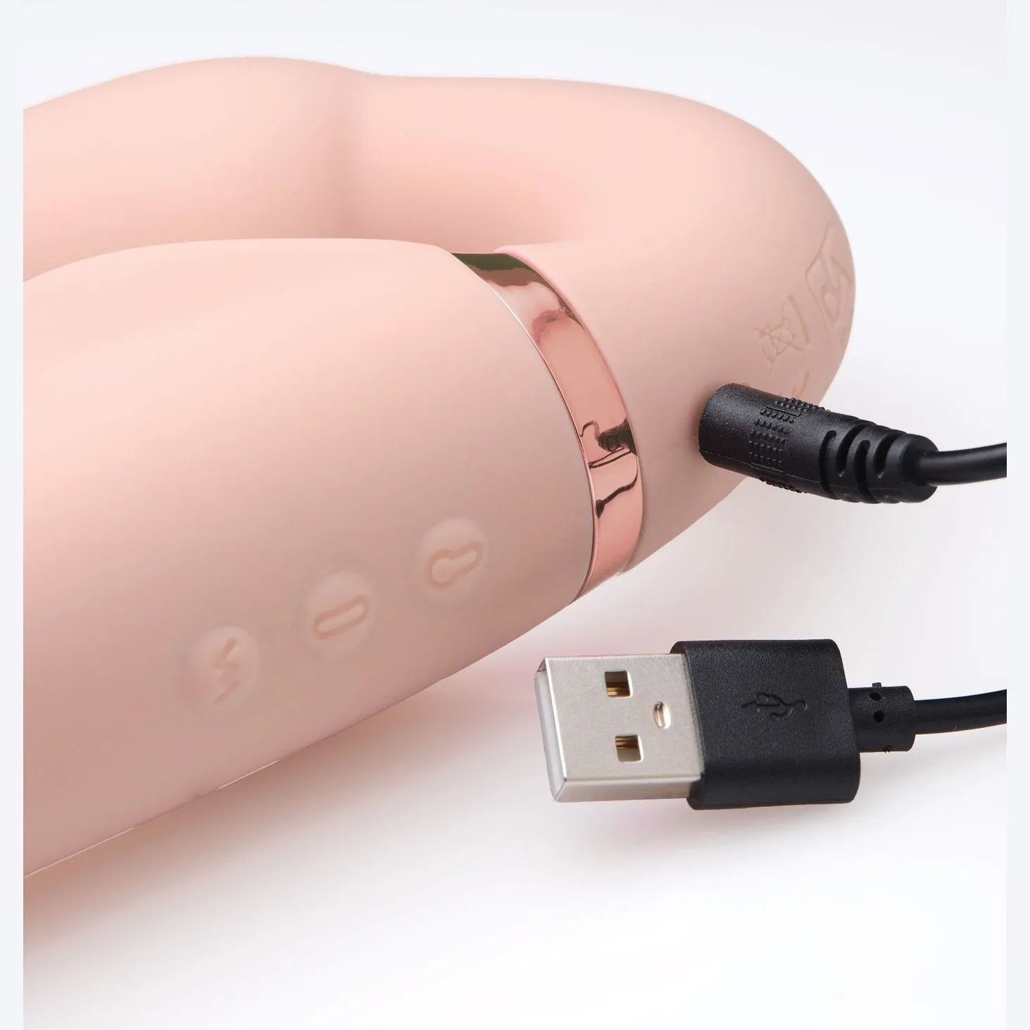 Remote Control Inflatable Vibrating Silicone Ergo Fit Strapless Strap-on