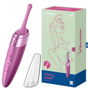 Satisfyer Twirling Delight Tip Clitoral Nipple Stimulator Vibrator Sex Toy