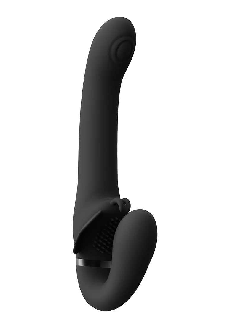 Satu - Pulse-wave & Vibrating Strapless Strapon
