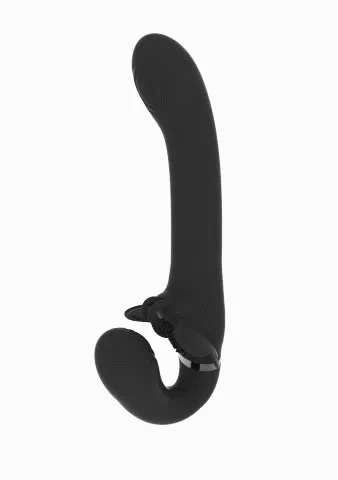 Satu - Pulse-wave & Vibrating Strapless Strapon