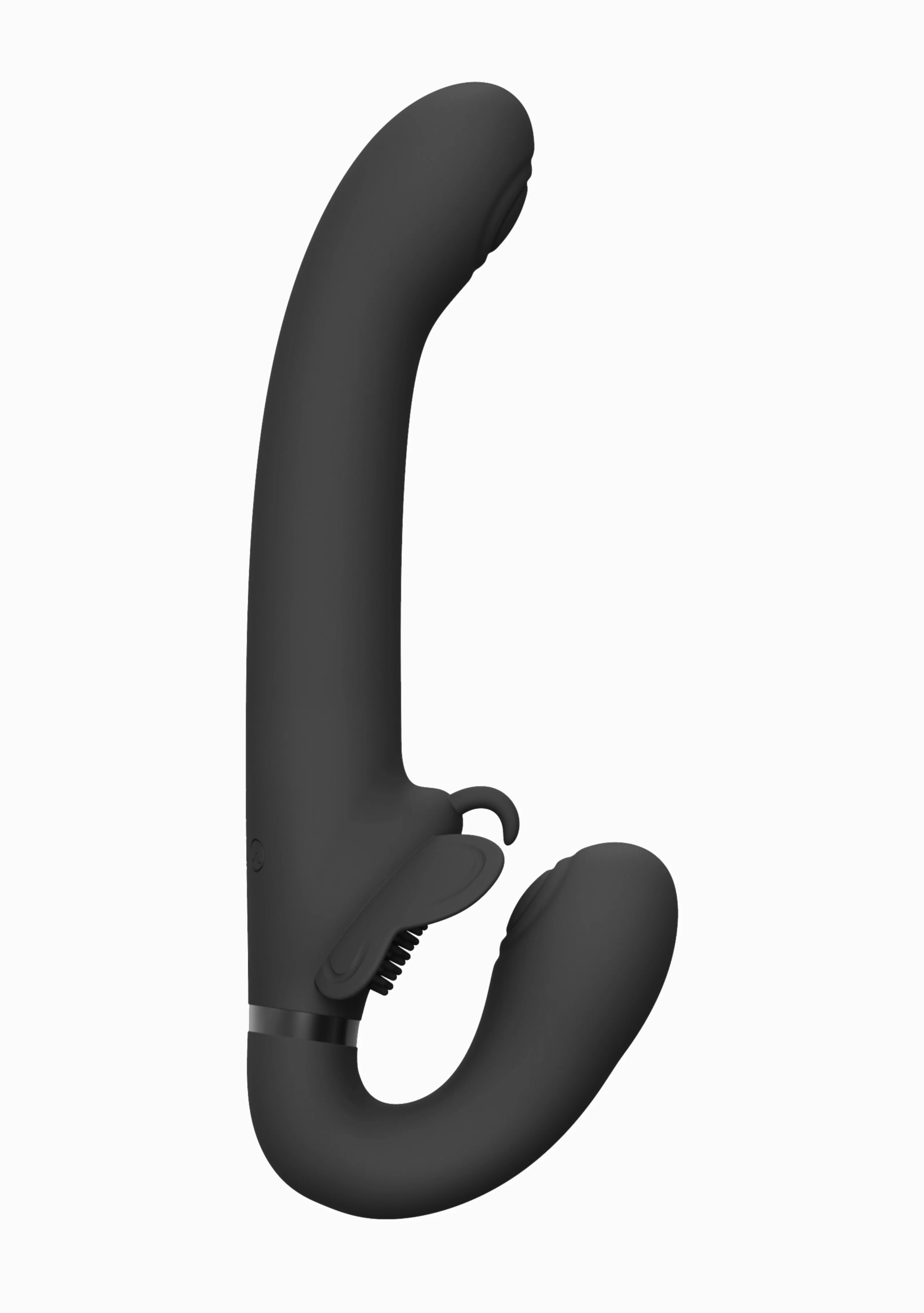 Satu - Pulse-wave & Vibrating Strapless Strapon