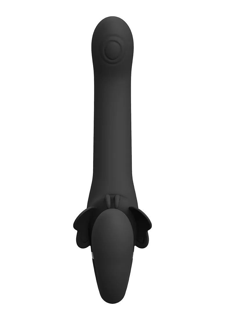 Satu - Pulse-wave & Vibrating Strapless Strapon
