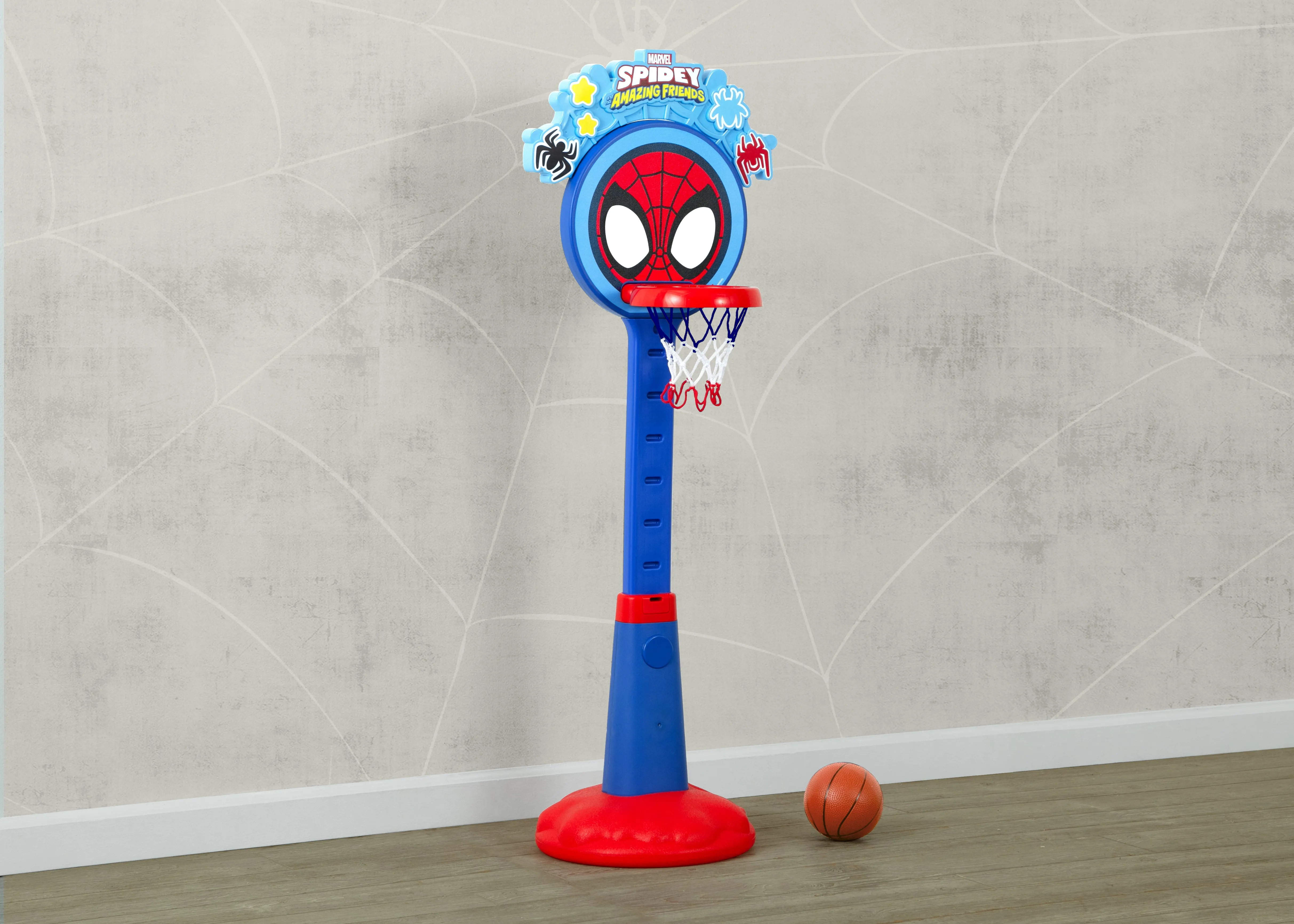 Spidey and His Amazing Friends Plastic Basketball Set
