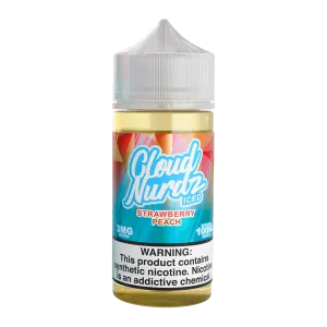 Strawberry Peach Cloud Nurdz Iced eJuice