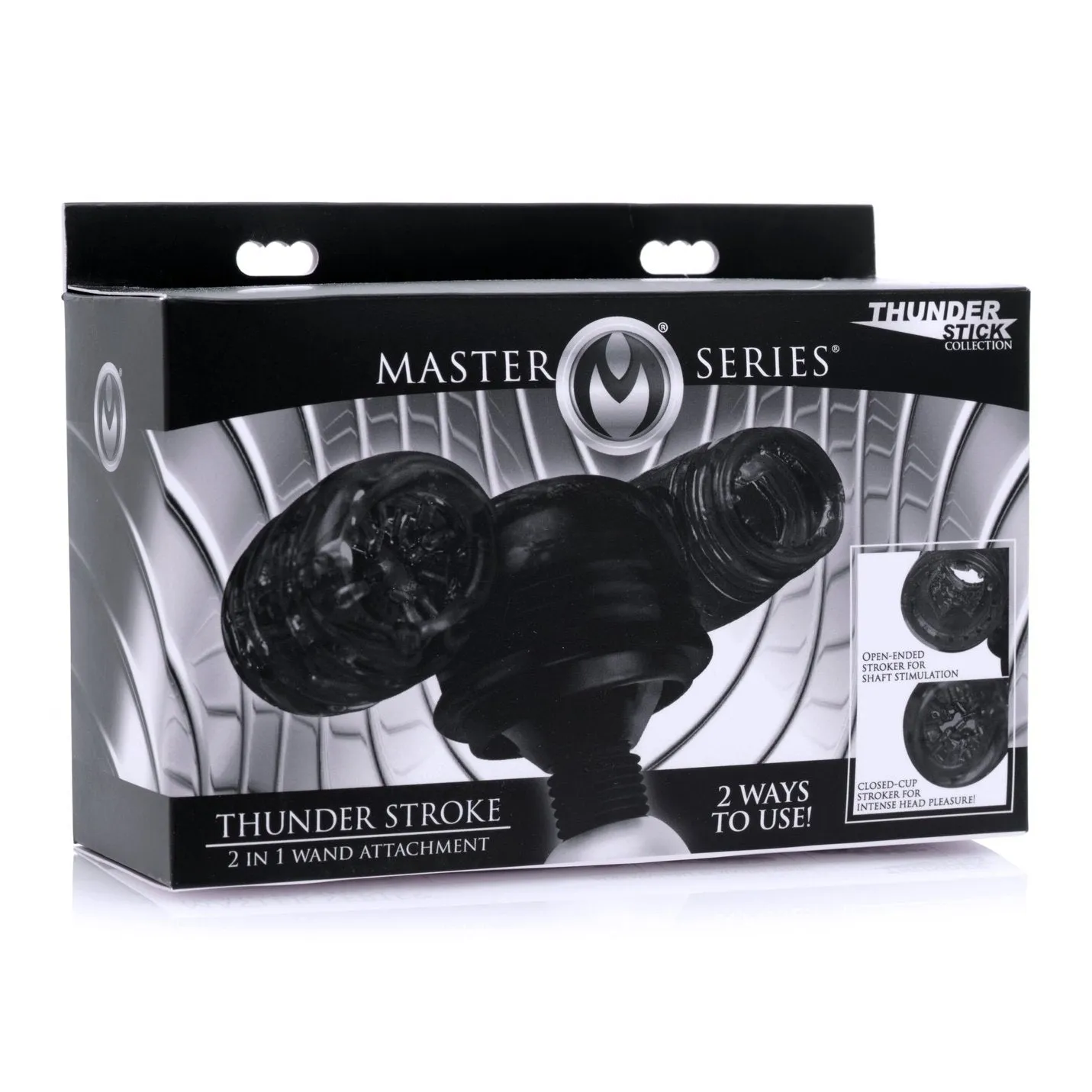 Thunder Stroke 2 In 1 Wand Masturbation Attachment