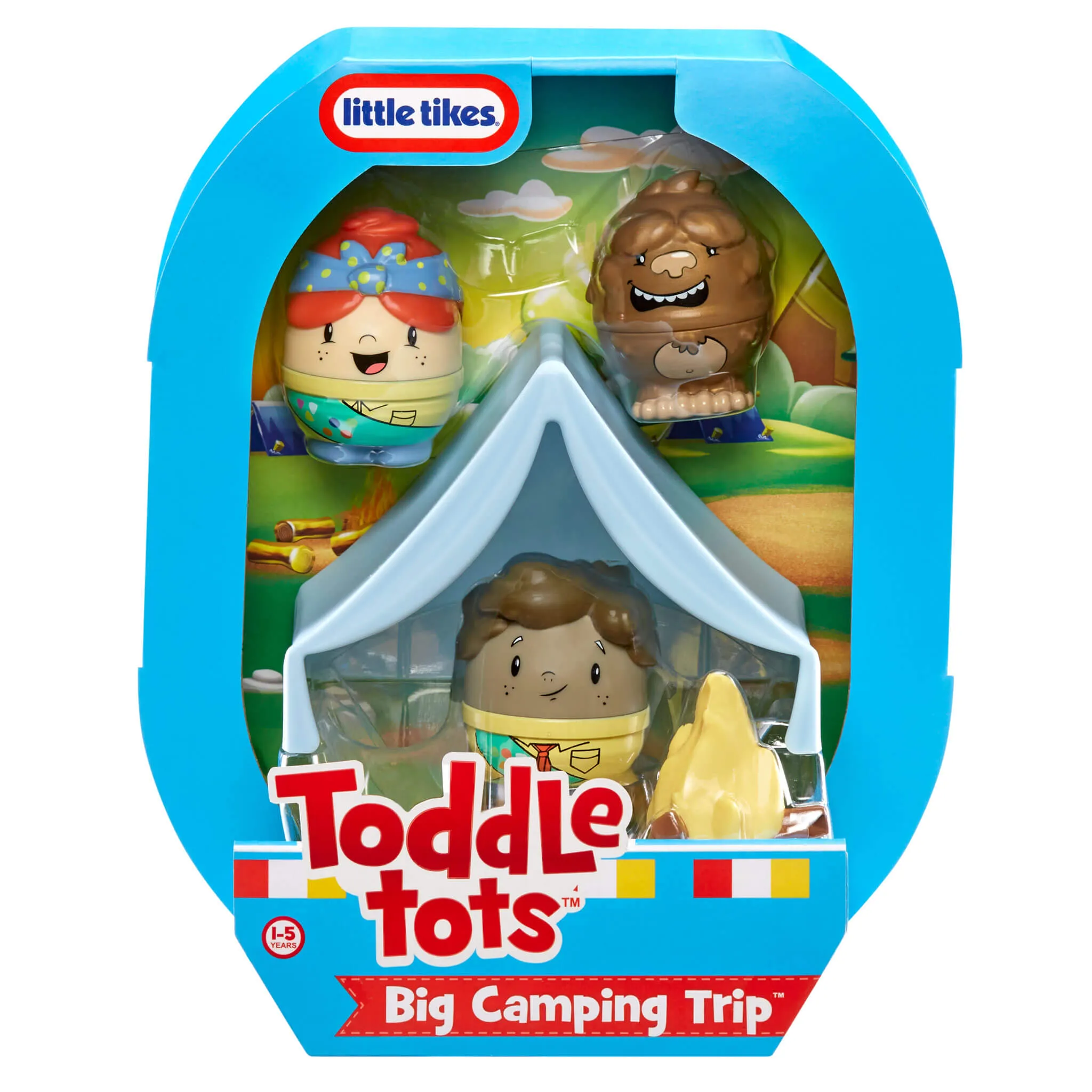 Toddle Tots Big Camping Trip – Imaginative Playset with Tent, Campfire & Characters