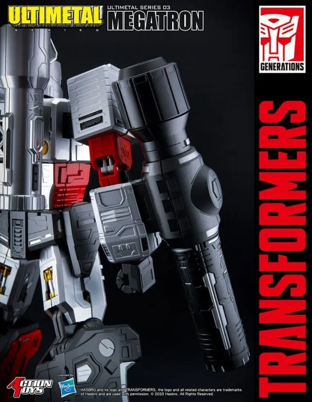 Transformers Action Toys Ultimetal Metal UM-03 Die Cast Megatron