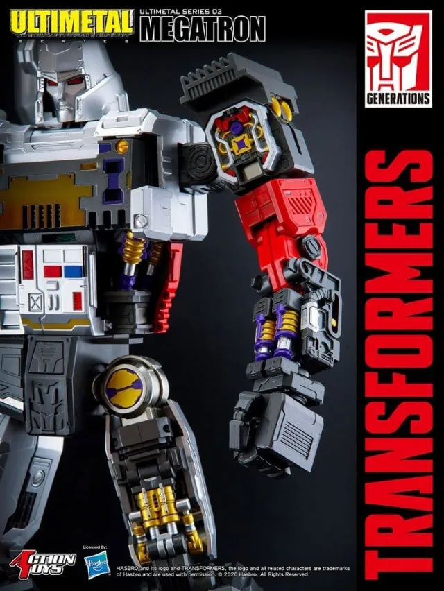 Transformers Action Toys Ultimetal Metal UM-03 Die Cast Megatron
