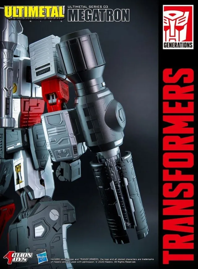 Transformers Action Toys Ultimetal Metal UM-03 Die Cast Megatron