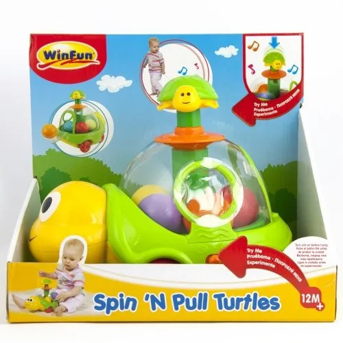 Turtle Spin & Pop Pull Along