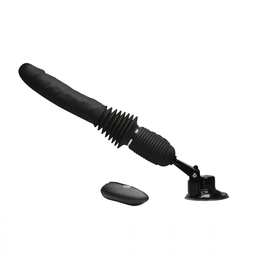Ultimate Power Pounder Vibrating & Thrusting Dildo Sex Toy w/ Remote
