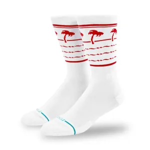 White Drink Cup Socks by Stance®