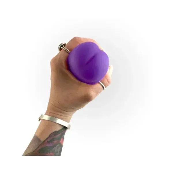Wide Body Safe Silicone Dildo Sex Toy Thick 8 in. Dildo Purple
